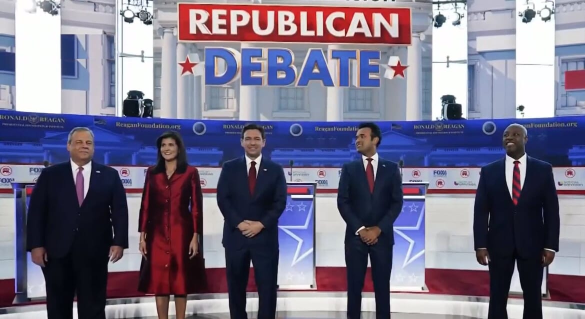 Five GOP Presidential Candidates Take Center Stage in Miami Debate