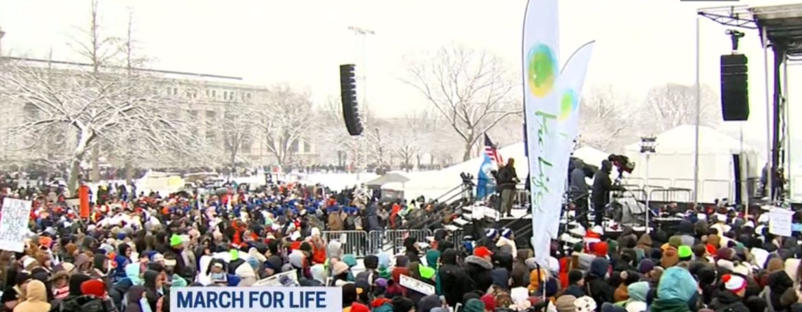 Anti-Abortion Activists Take to the Streets in D.C. for 2024 March for Life