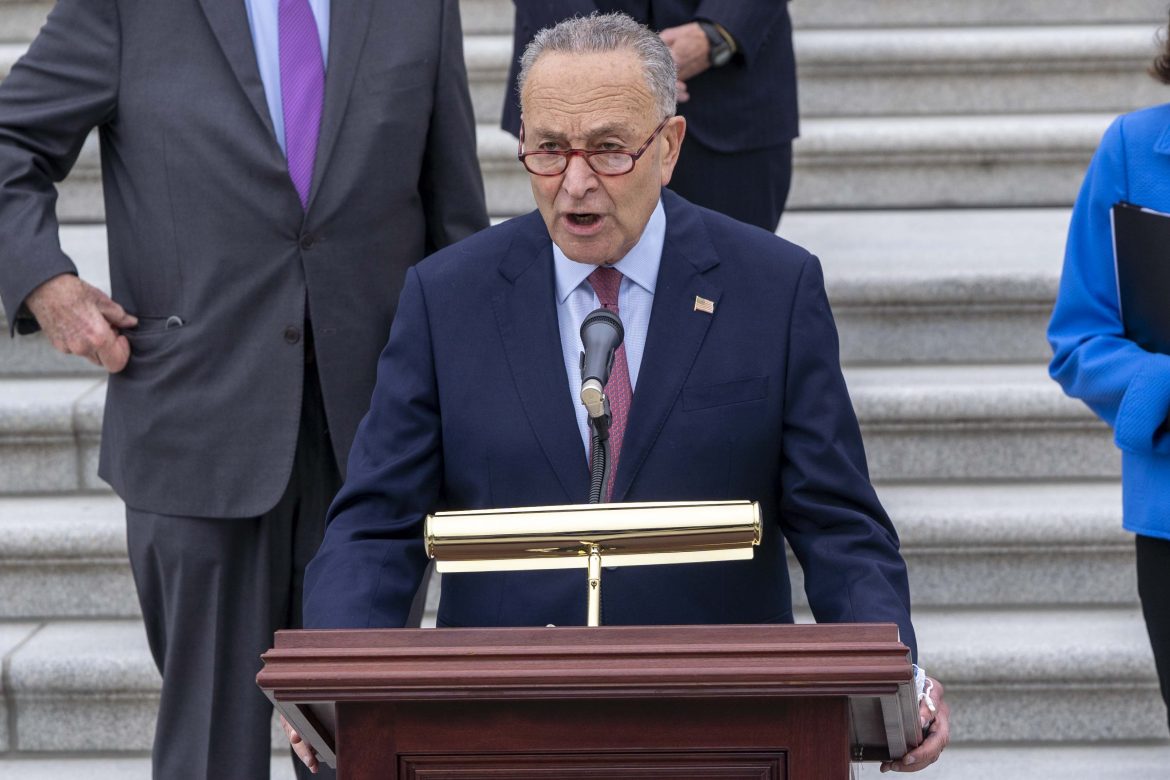Schumer Optimistic as Negotiators Advance on Defense Supplemental Bill