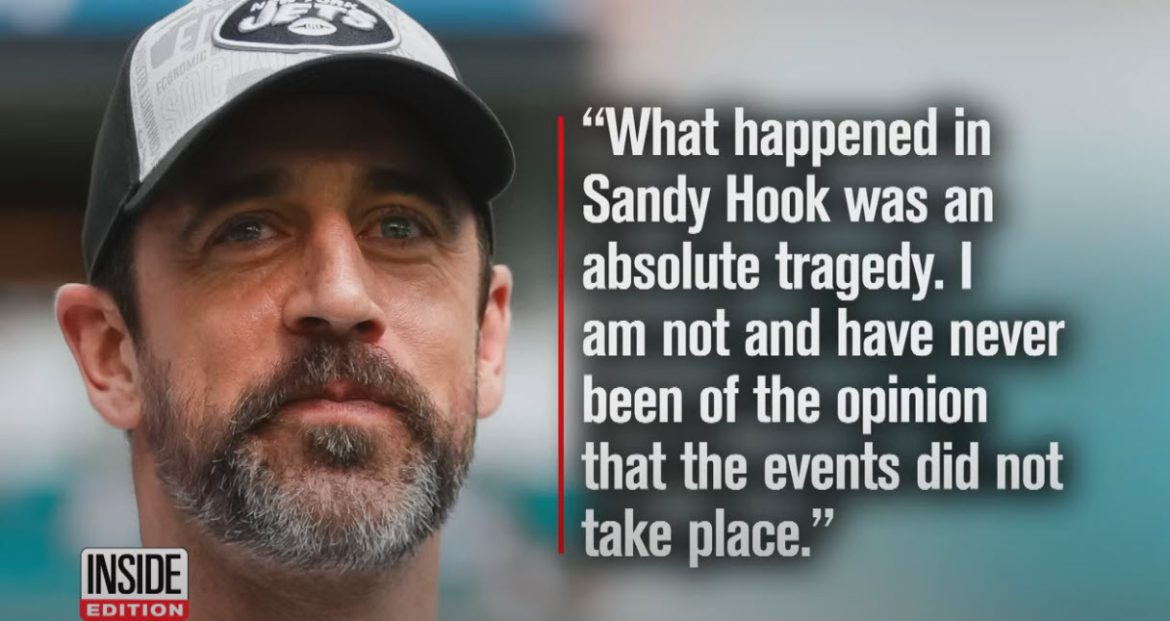 Aaron Rodgers Denies Sandy Hook Conspiracy Allegations Amid Controversy