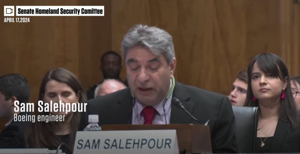 Boeing Whistleblowers Accuse Company of Safety Cover-Up in Capitol Hill Testimony