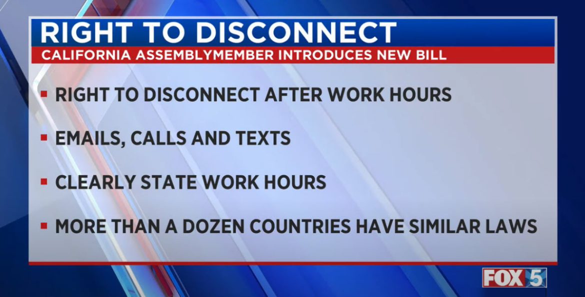 California Proposes 'Right to Disconnect' Bill for Improved Work-life Balance