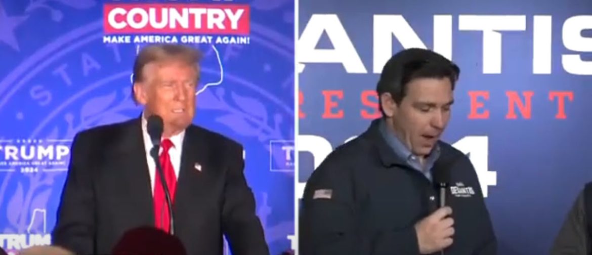 Former President Trump and Florida Governor Ron DeSantis Make Amends in Private Meeting