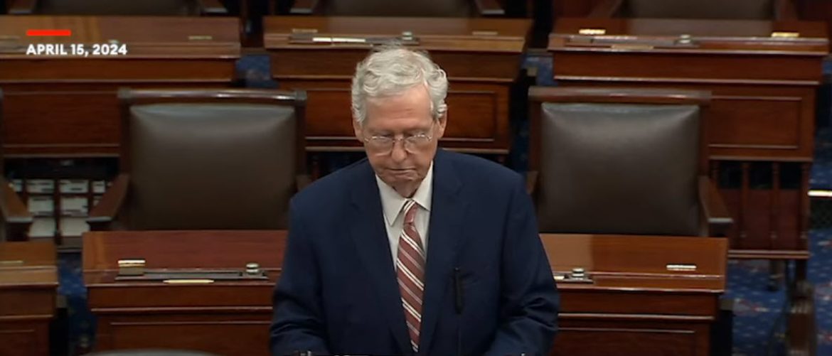 McConnell Criticizes Biden's Response to Iran as Tensions Escalate in the Middle East