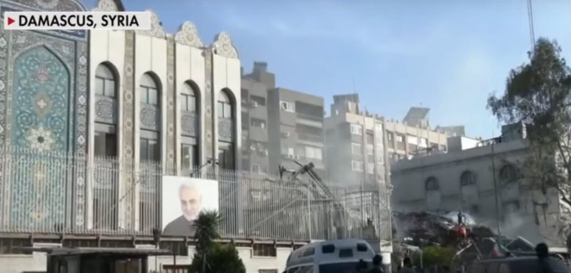 Tensions Flare as Israel Strikes Syria, Targets Iranian Commander; White House Monitors Situation