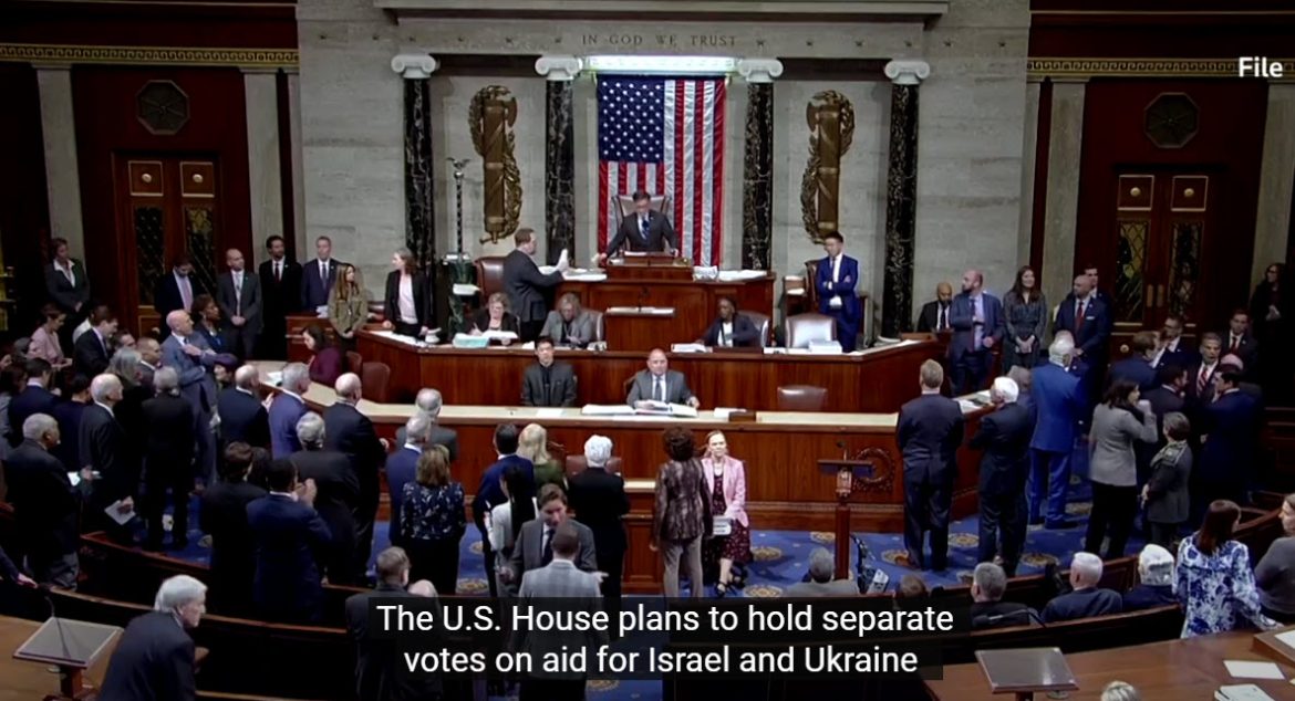 US House to Vote on Ukraine, Israel Aid Separately Amid Political Tensions