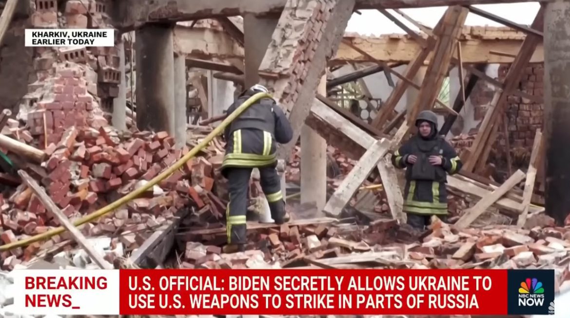 Biden Administration Permits Ukraine to Strike Inside Russia with U.S. Weapons