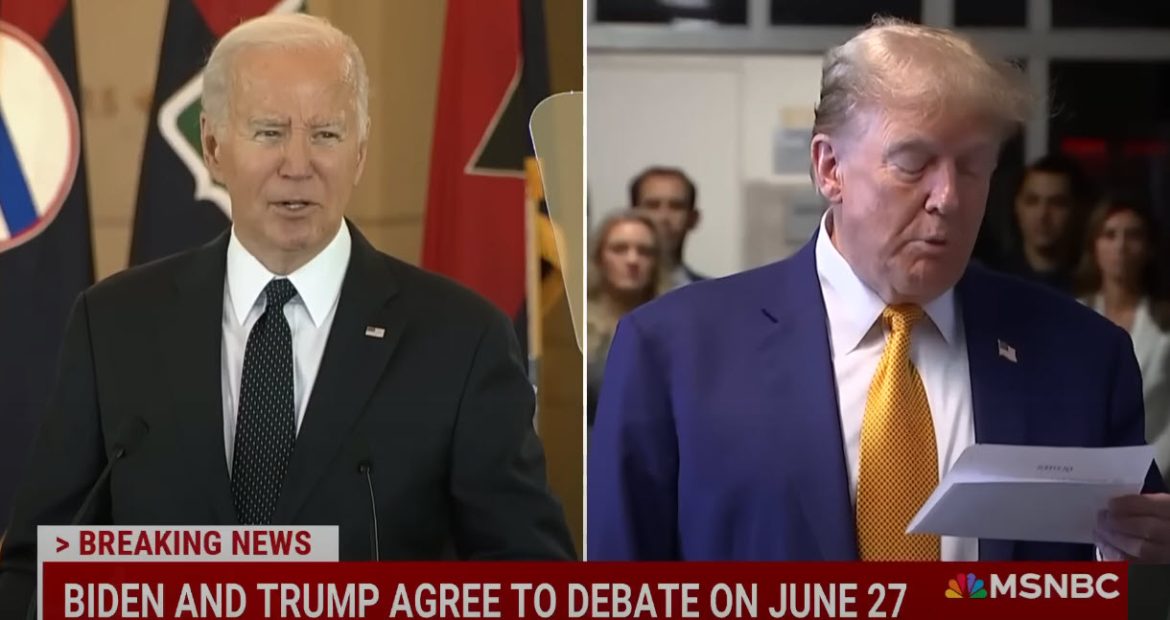 Biden and Trump Set for June and September Debates
