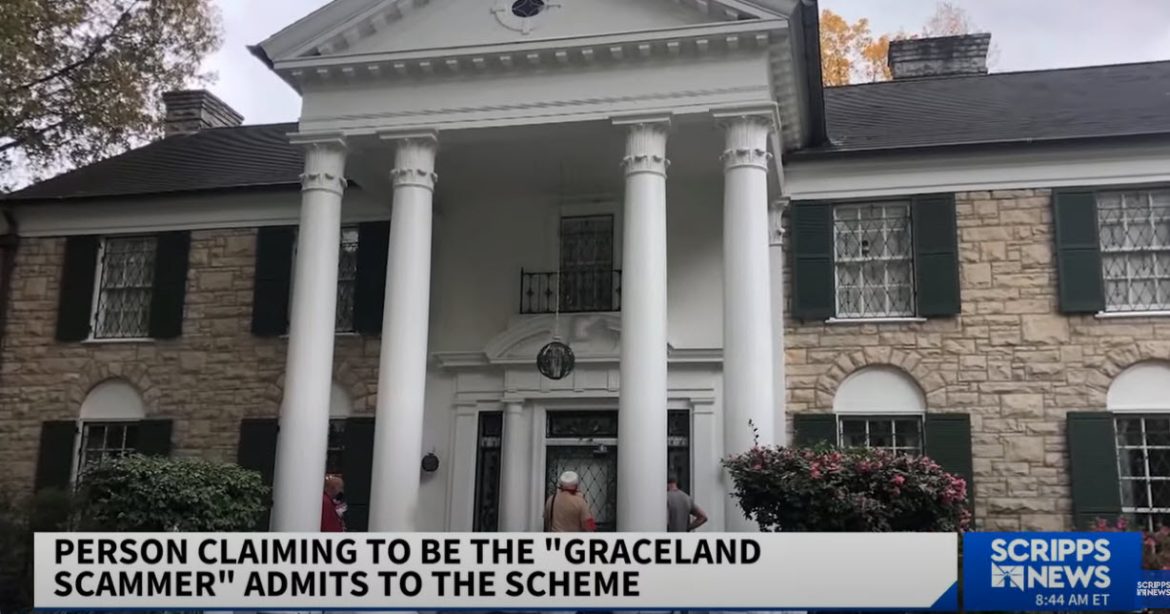 Scammer Takes Credit for Attempted Sale of Elvis' Graceland Home