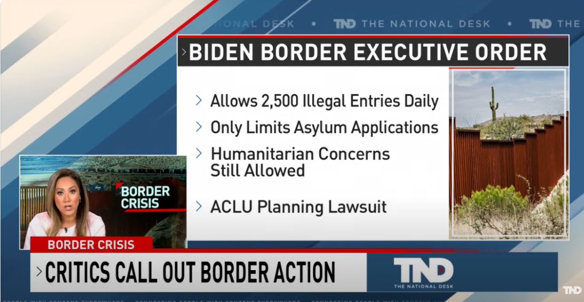 Bipartisan Criticism Over Biden's Border Executive Order