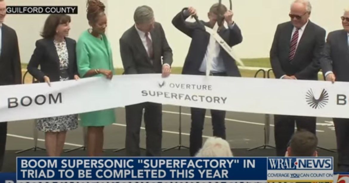 Boom Supersonic Unveils New Superfactory in North Carolina, Promises Affordable Supersonic Travel