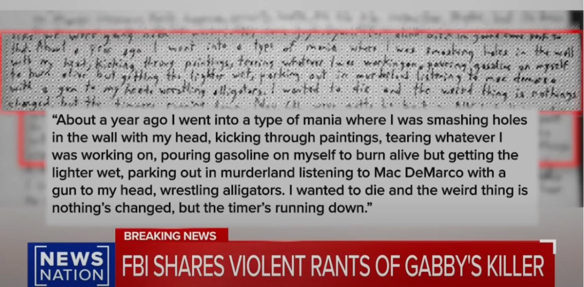 FBI File on Brian Laundrie Revealed: Disturbing Drawings and Weapons Found