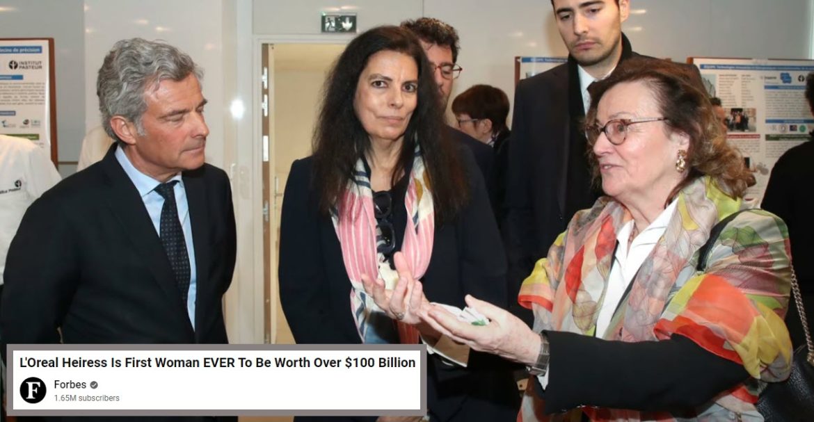 L'Oreal Executive Becomes First Woman Worth Over $100 Billion