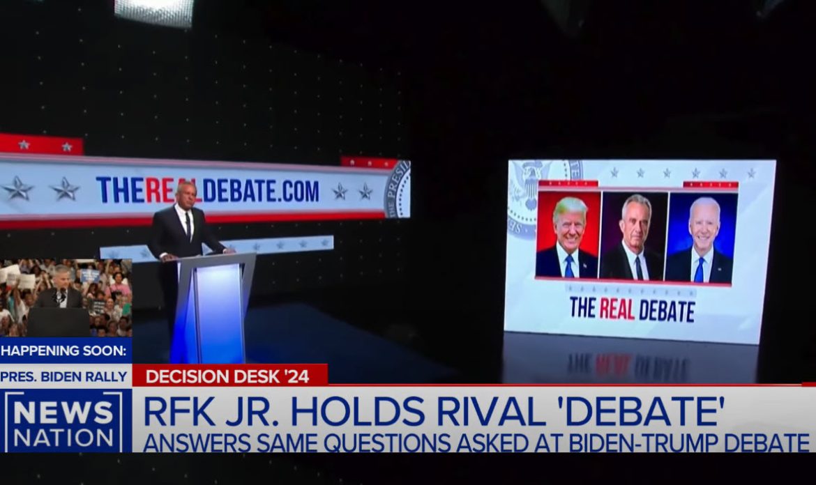 RFK Jr. Hosts Rival Debate, Garnering 9 Million Views