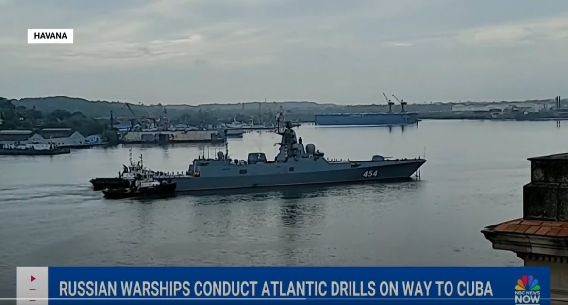 Russian Warships Arrive in Cuba for Planned Visit