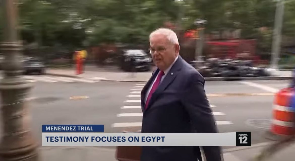 Staffer Testifies Menendez Changed Stance on Egypt After Meeting in Corruption Trial