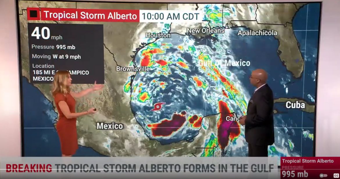 Texas Braces for Tropical Storm Alberto