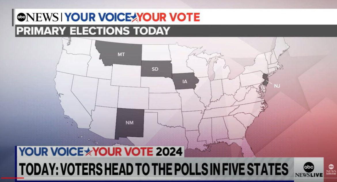 Voters Head to the Polls in Five States for Primary Elections