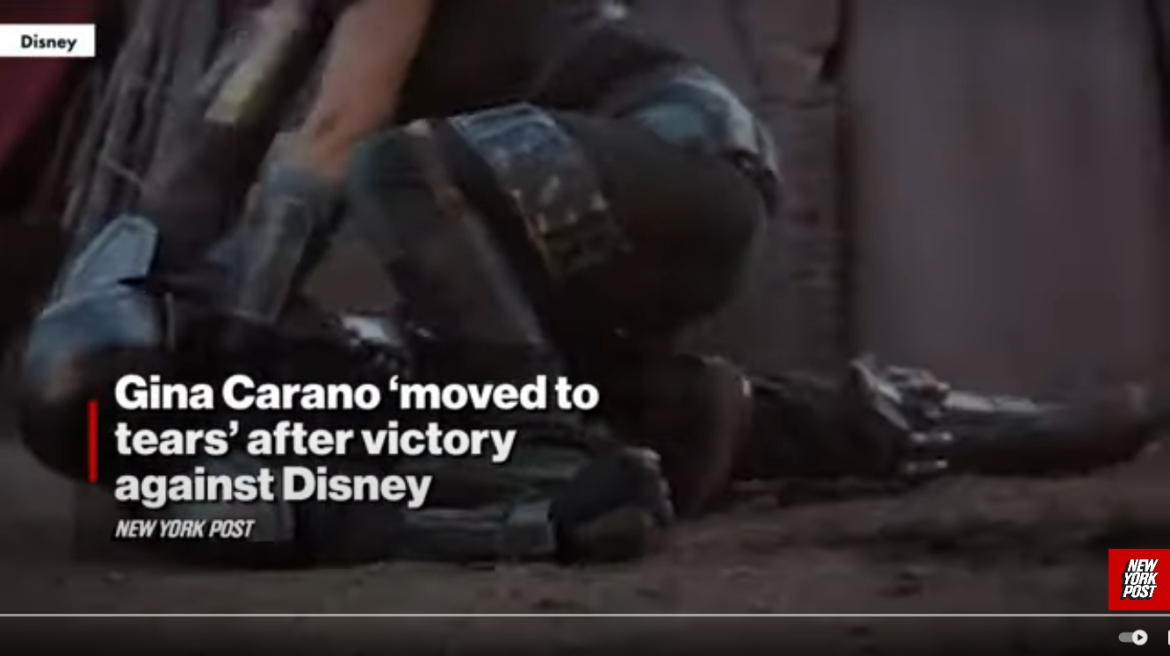Actress Gina Carano's Disney Lawsuit Nears Trial