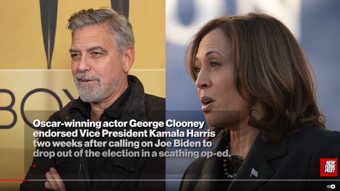 George Clooney Endorses Kamala Harris for 2024 Election