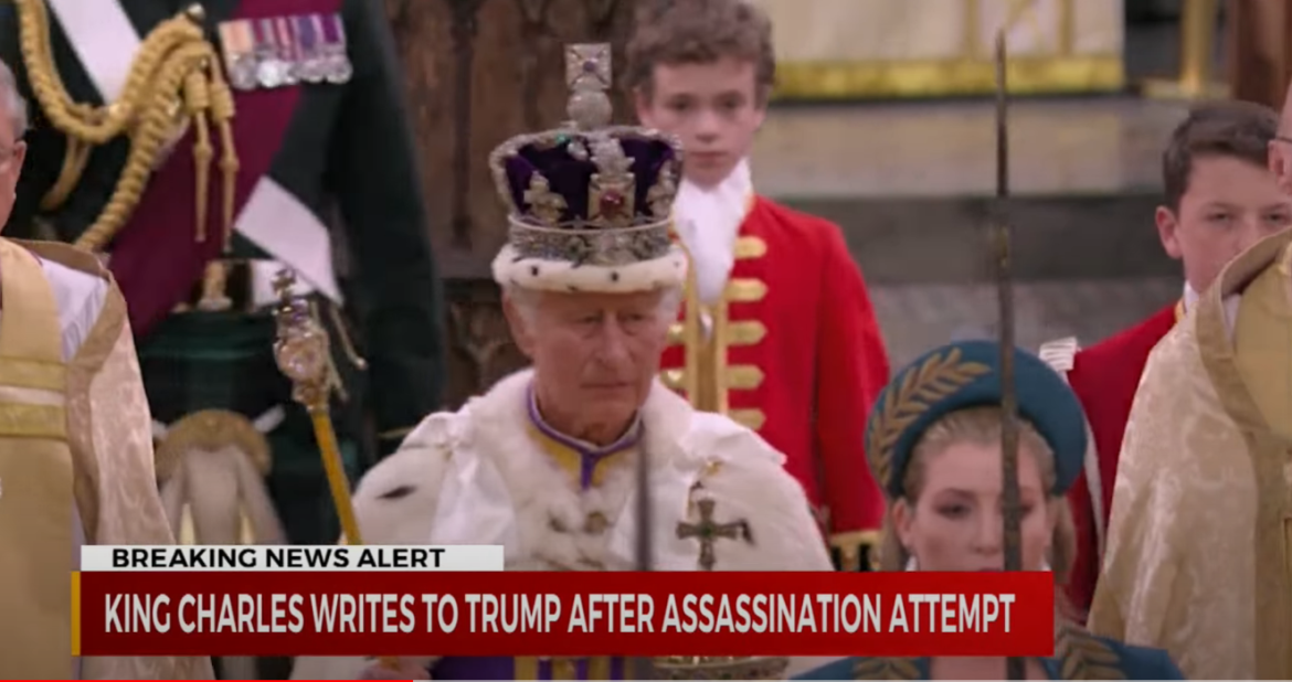 King Charles Reaches Out to Trump Following Assassination Attempt