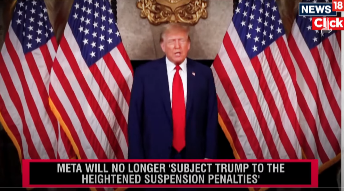 Meta Removes Restrictions on Donald Trump's Social Media Accounts