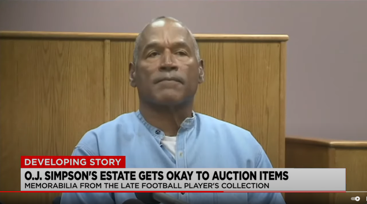 OJ Simpson's Property to Be Auctioned to Pay Civil Claims