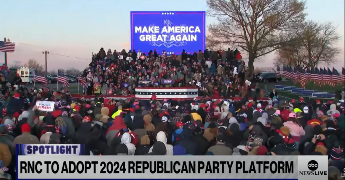 RNC Adopts Platform More Closely Aligned With Trump's Positions