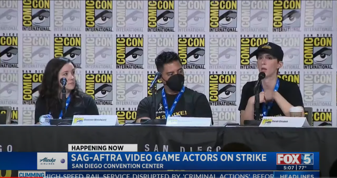 SAG-AFTRA Video Game Voice Actors Go on Strike