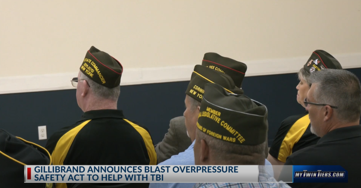 Senator Gillibrand Introduces Legislation to Address Veteran Brain Injuries