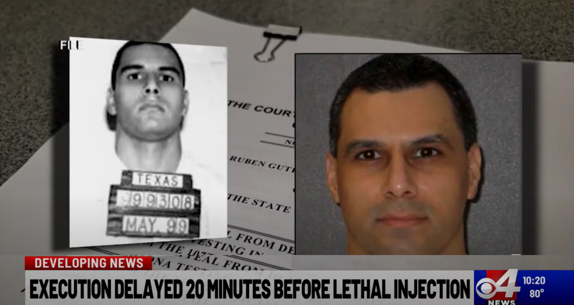 Supreme Court Halts Execution of Texas Inmate Ruben Gutierrez 20 Minutes Before Lethal Injection