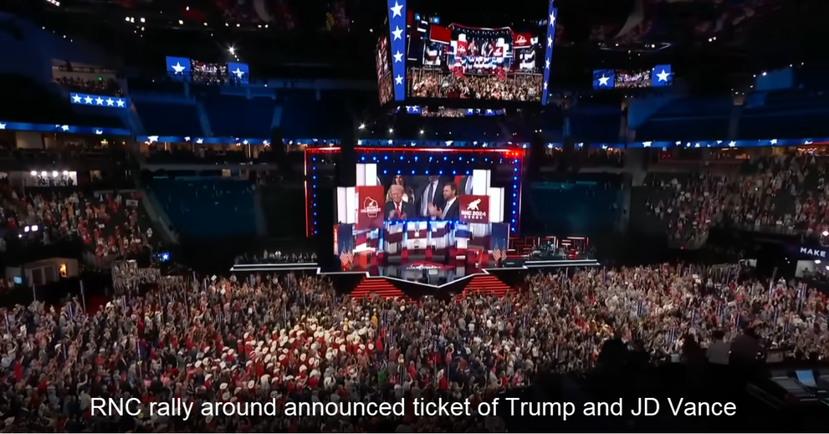 Trump, Vance, RNC Delegates Rally Around Trump