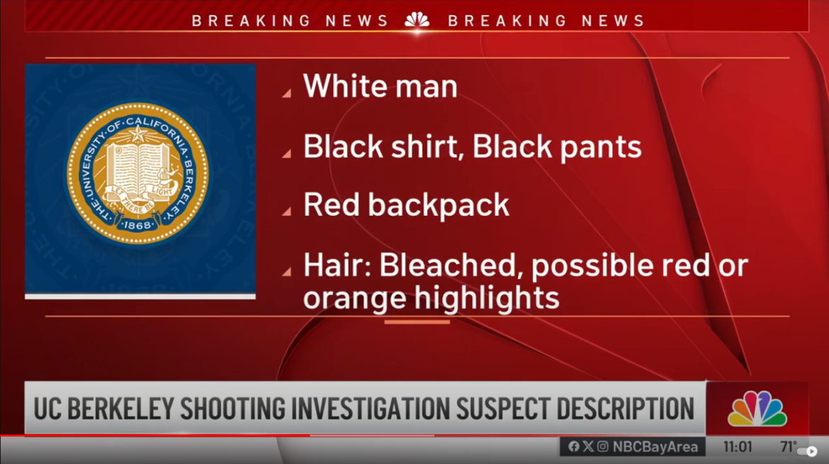 Report of Shots Fired Leads to Partial Lockdown at UC Berkeley