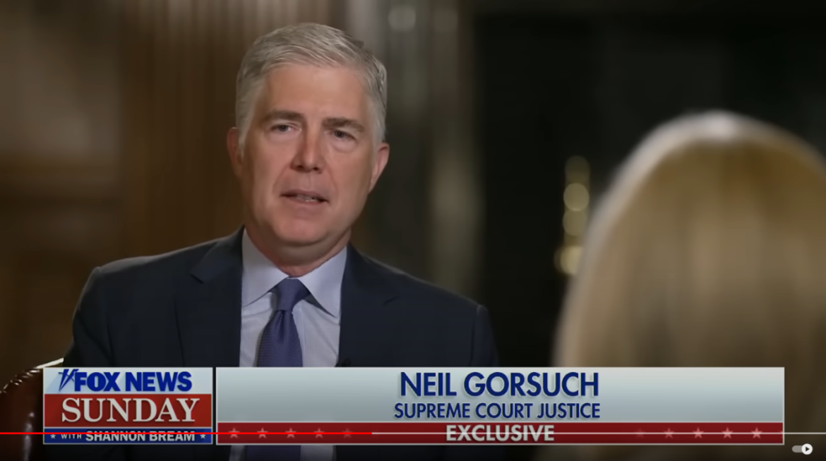 Supreme Court Justice Gorsuch Sends Chilling Warning to Biden Administration: ‘Be Careful’