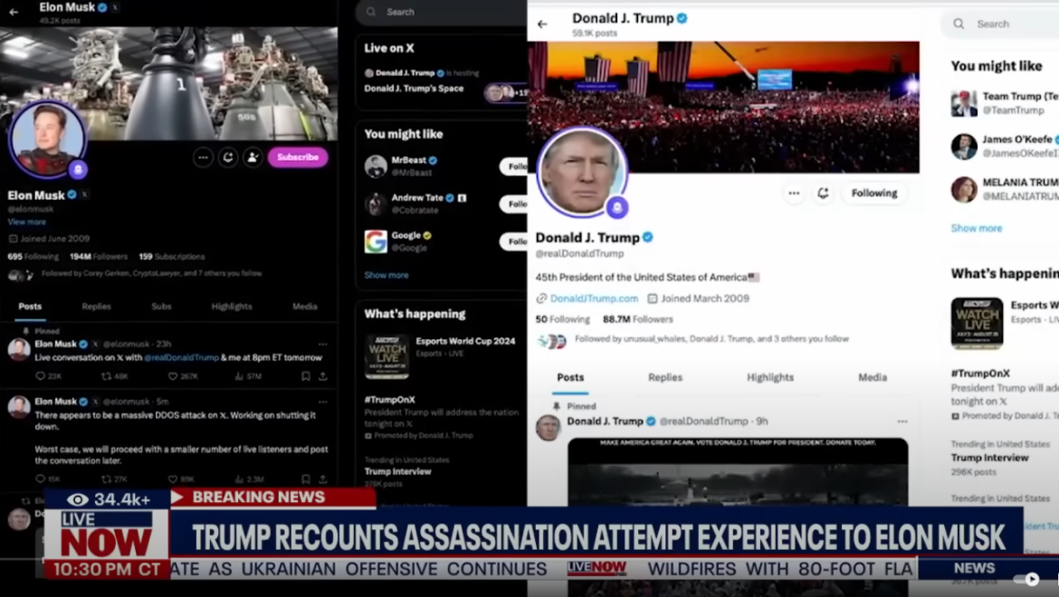 Trump and Musk's Controversial Conversation on X Sparks UAW Labor Charges