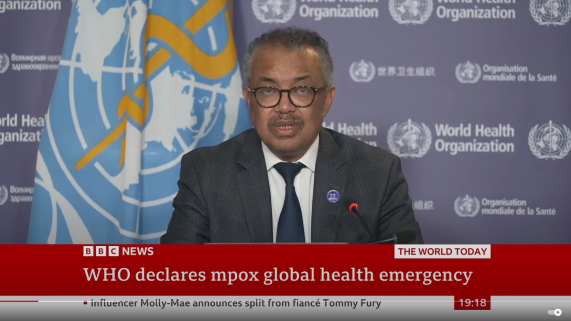 WHO Declares Mpox a Global Public Health Emergency Amid Worsening Outbreak