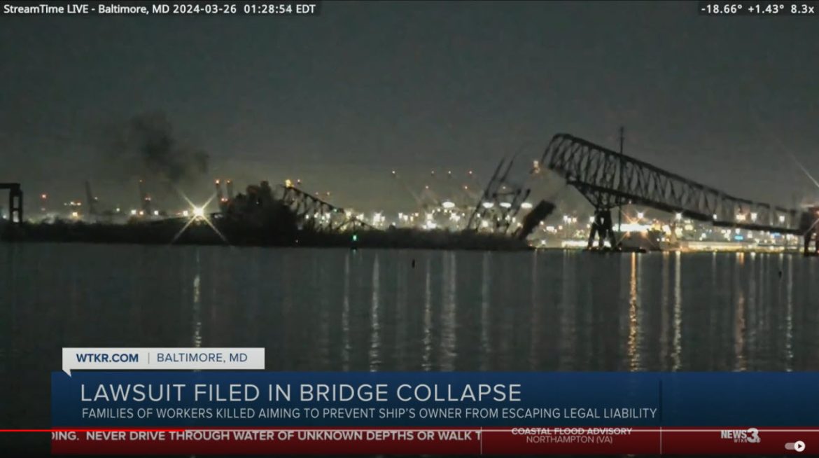 DOJ Files $100 Million Lawsuit Against Singapore Corporations Over Baltimore Bridge Crash