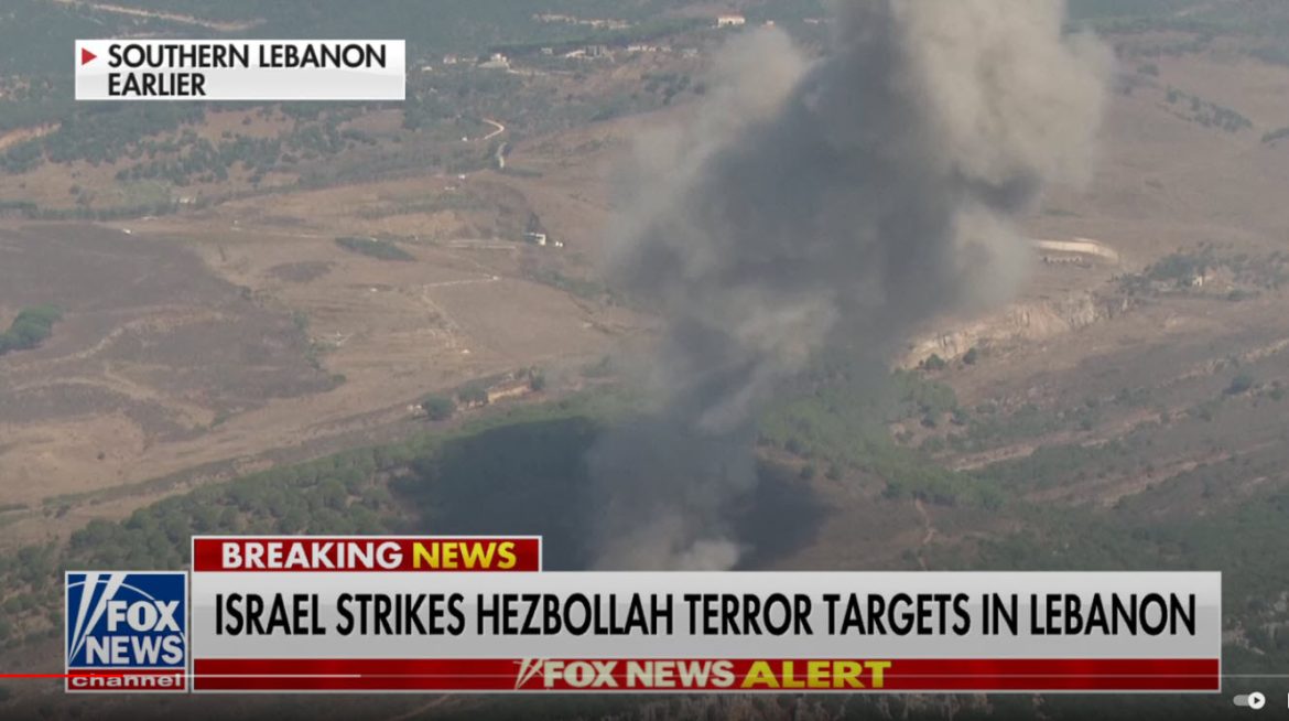 Israel and Hezbollah Exchange Fire Amid Rising Tensions in Lebanon, Reportedly Killing a High-Ranking Commander of the Iran-Backed Hezbollah Militant Group