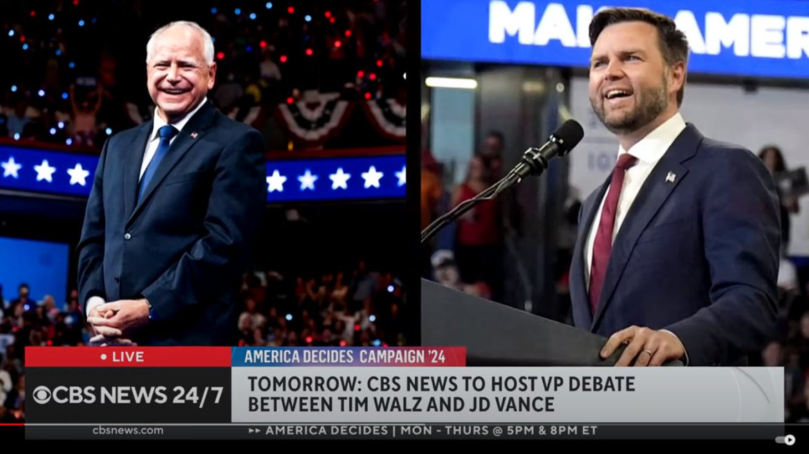 Vance and Walz Prepare for Tuesday Night’s Vice Presidential Debate