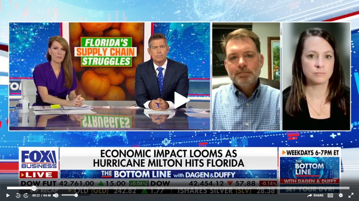 Florida's Citrus Industry Faces Severe Setback After Hurricane Milton