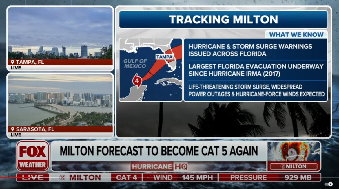 Hurricane Milton Remains a Threat as Florida Braces for Impact - Latest Updates