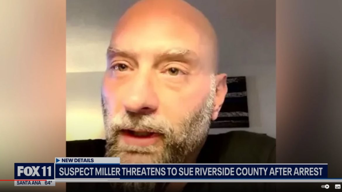 Man Arrested Outside Trump Rally Sues Riverside County Sheriff for Defamation