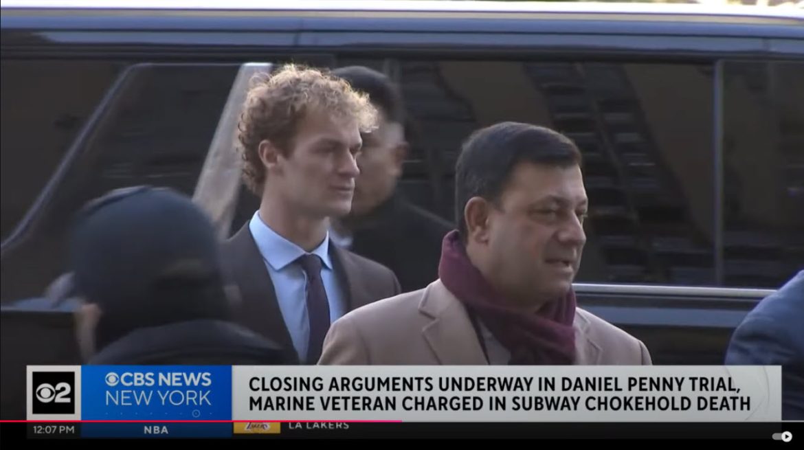Closing Arguments Begin in Daniel Penny Subway Chokehold Trial