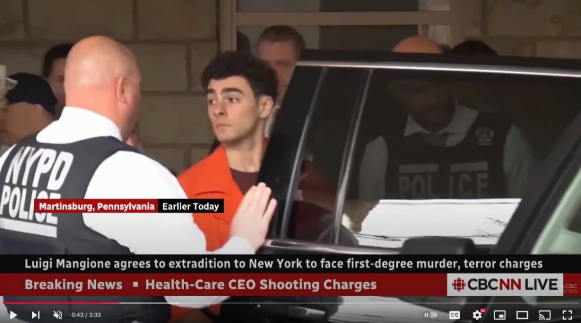 Luigi Mangione Extradited to Face Federal Charges in Murder of UnitedHealthcare CEO Brian Thompson