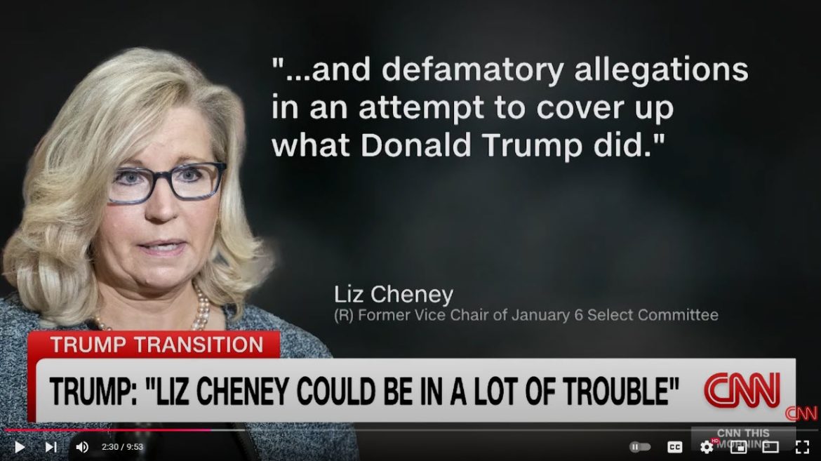 Trump Targets Liz Cheney in Late-Night Social Media Post Amid GOP Calls for Investigation