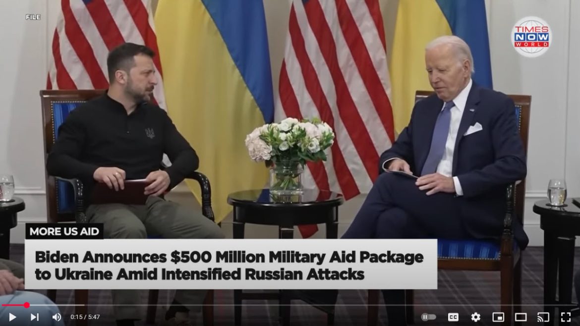 Biden Administration Announces $500 Million Military Aid Package for Ukraine