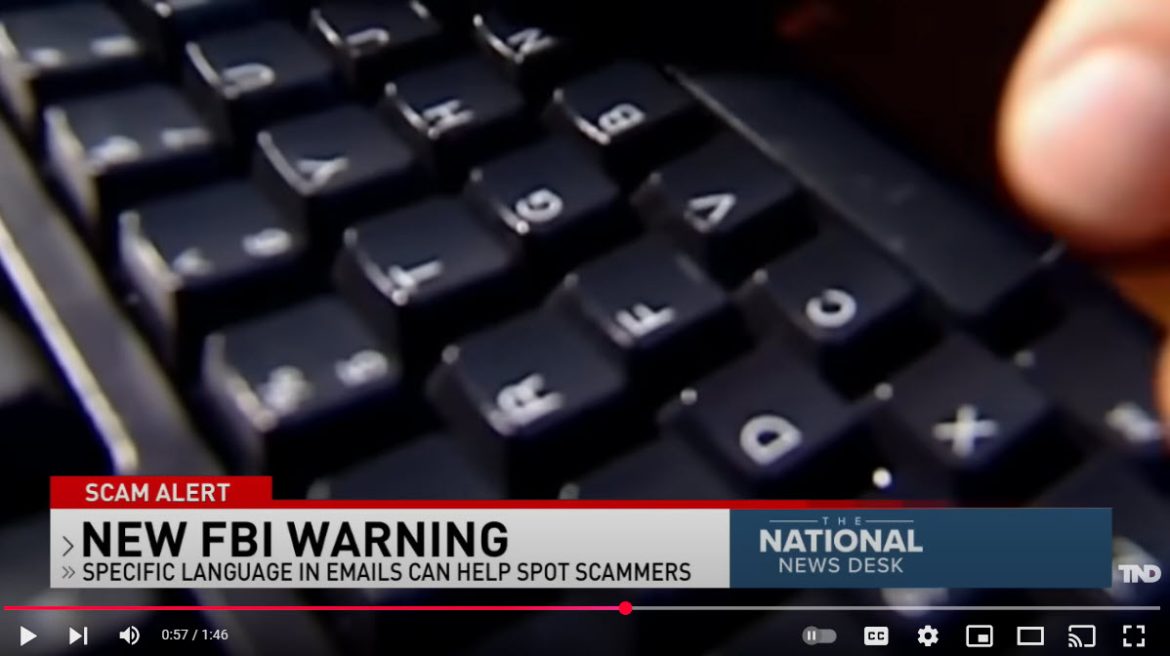 FBI Warns of Increasingly Sophisticated Email Scams