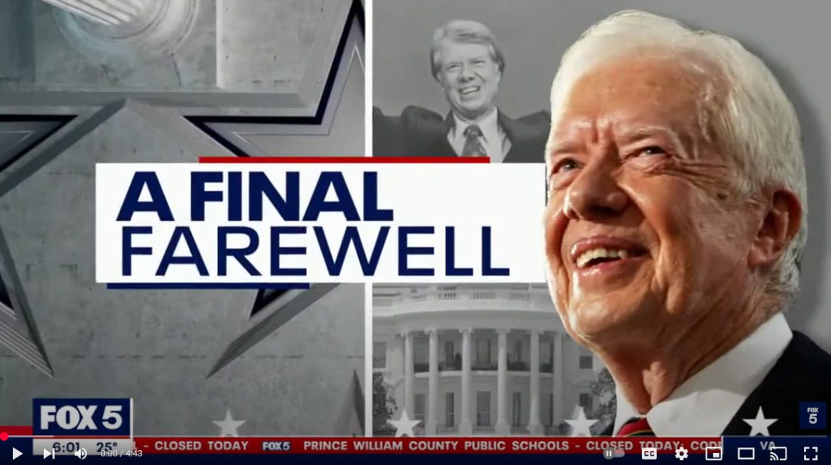 Farewell to a Statesman: Jimmy Carter’s State Funeral Concludes