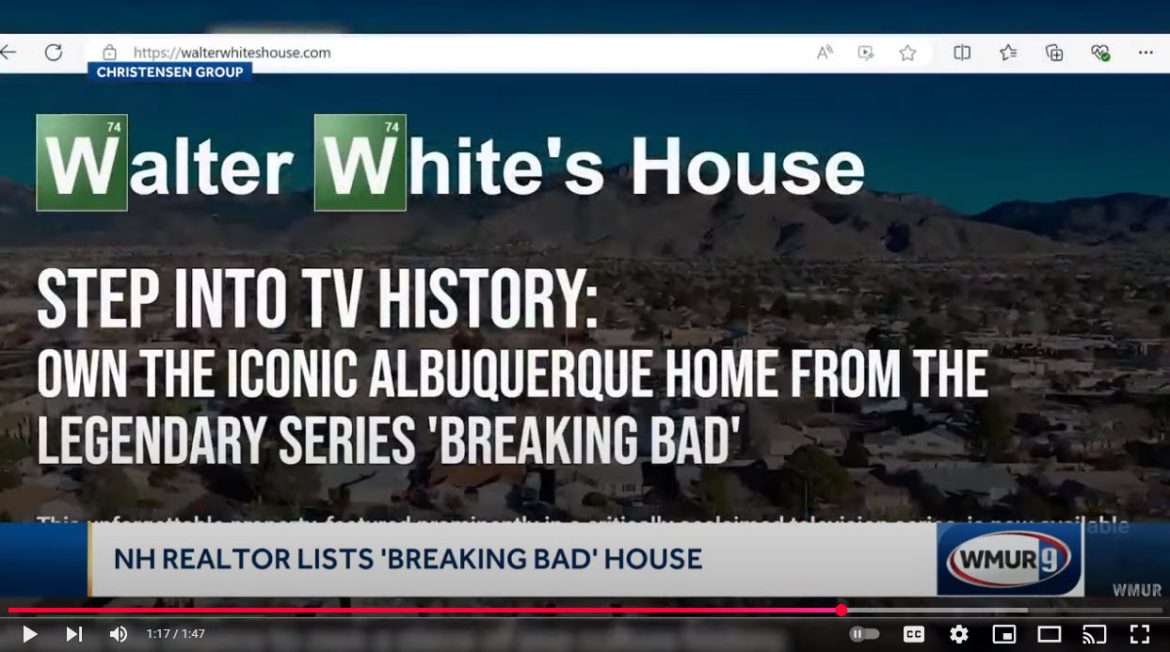 Iconic 'Breaking Bad' Home Hits the Market in Albuquerque for $4 Million