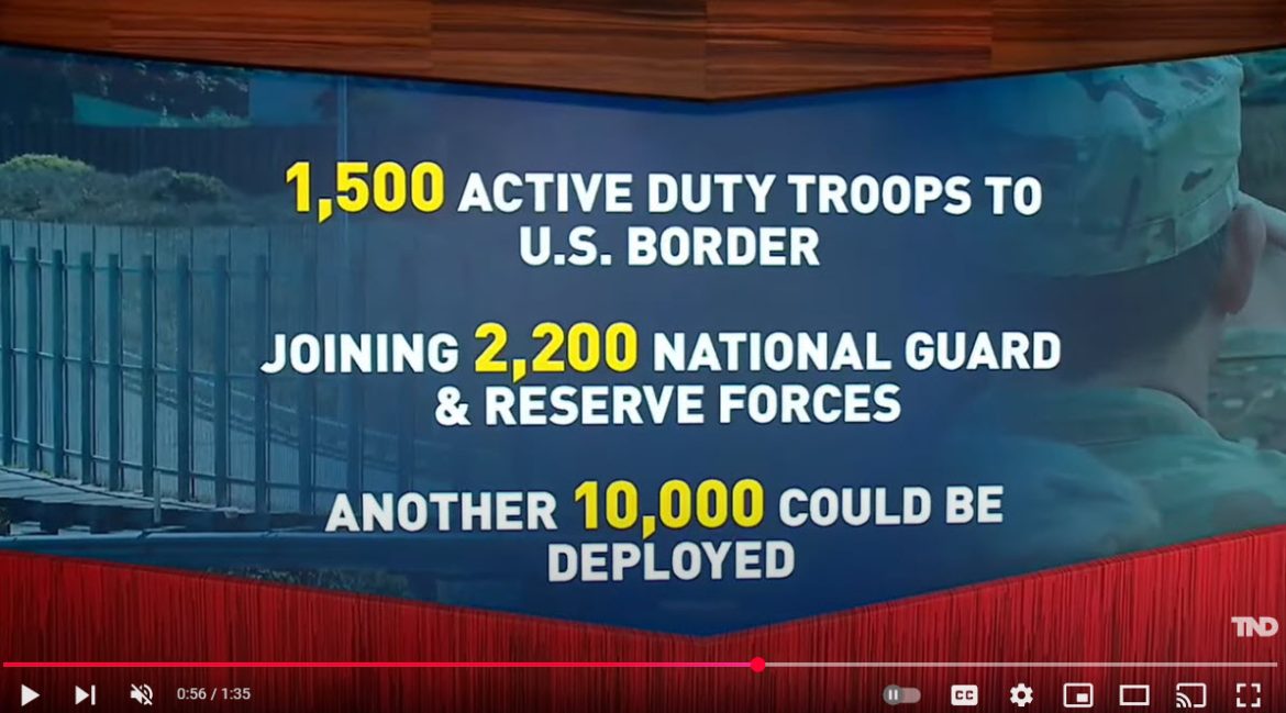 Pentagon Deploys Additional Troops to Southern Border Amid Intensified Immigration Measures